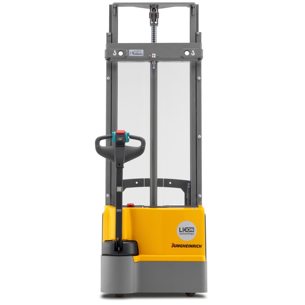 Produktabbildung Nr. 3: Gerbeur électrique Jungheinrich EJC M13 ZT, mât télescopique double, hauteur de levage 2 585 mm, capacité de charge 1 300 kg