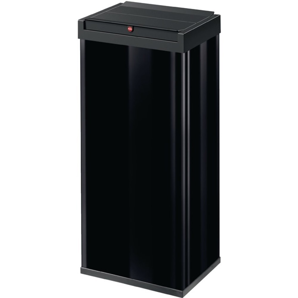 Illustration du produit: Hailo Abfallbehälter, 52 l schwarz, H763xB339xT260mm